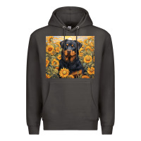 Smoke rotweiler Premium Hoodie - Unal Design