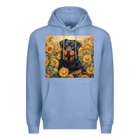 Colony Blue rotweiler Premium Hoodie - Unal Design