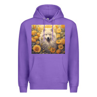 Purple samoyed Premium Hoodie - Unal Design