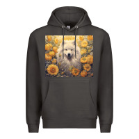 Smoke samoyed Premium Hoodie - Unal Design