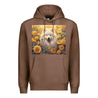 Chestnut samoyed Premium Hoodie - Unal Design