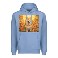 Colony Blue shiba inu Premium Hoodie - Unal Design