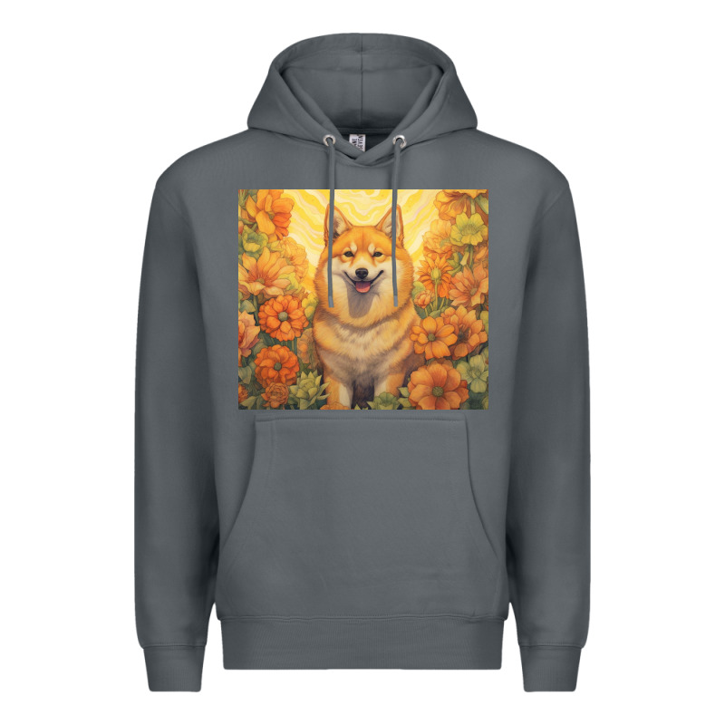 Shiba Inu Premium Hoodie by Unal Design | Teevron