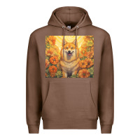 Chestnut shiba inu Premium Hoodie - Unal Design