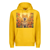 Lemon shiba inu Premium Hoodie - Unal Design