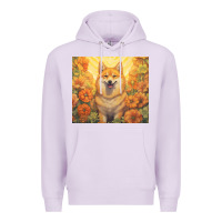 Lilac shiba inu Premium Hoodie - Unal Design