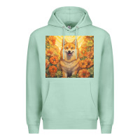 Seafoam shiba inu Premium Hoodie - Unal Design