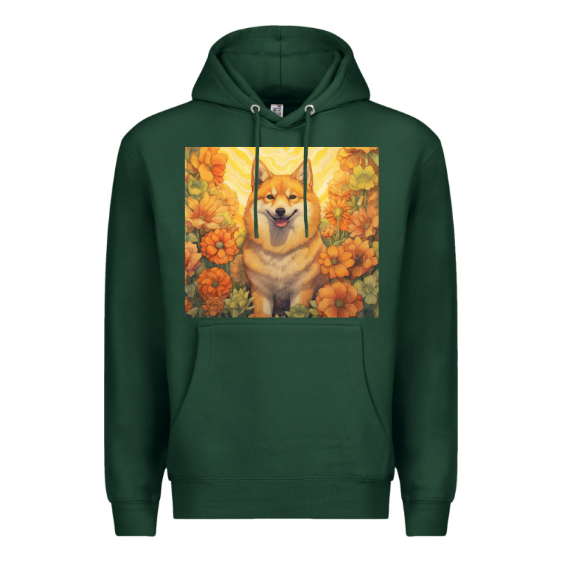 Shiba Inu Premium Hoodie by Unal Design | Teevron