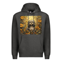 Charcoal Heather shih tzu Premium Hoodie - Unal Design