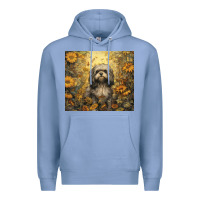 Colony Blue shih tzu Premium Hoodie - Unal Design