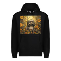 Black shih tzu Premium Hoodie - Unal Design
