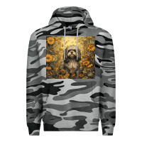 Slate Camo shih tzu Premium Hoodie - Unal Design