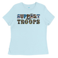 Armed Forces Day Support Our Troops Ladies Tee | Teevron
