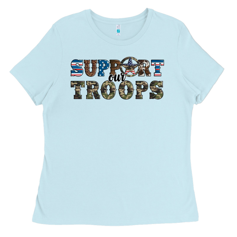 Armed Forces Day Support Our Troops Ladies Tee by Artiststas | Teevron
