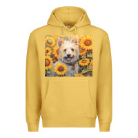 Antique Gold westie Premium Hoodie - Unal Design