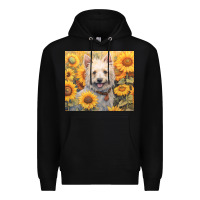 Black westie Premium Hoodie - Unal Design