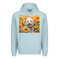 Blue Mist westie Premium Hoodie - Unal Design