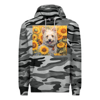 Slate Camo westie Premium Hoodie - Unal Design
