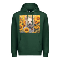 Sports Green westie Premium Hoodie - Unal Design