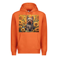 Carrot yorkshire terrier Premium Hoodie - Unal Design