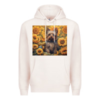Pale Pink yorkshire terrier Premium Hoodie - Unal Design