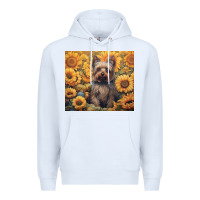 White yorkshire terrier Premium Hoodie - Unal Design