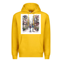 Lemon Japan Street Premium Hoodie - Unal Design