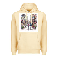 Pina Colada Japan Street Premium Hoodie - Unal Design