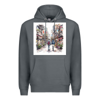 Rock Japan Street Premium Hoodie - Unal Design