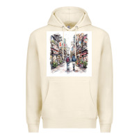 Tofu Japan Street Premium Hoodie - Unal Design