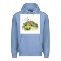 Colony Blue Italy Premium Hoodie - Unal Design