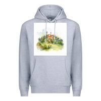 Heather Grey Italy Premium Hoodie - Unal Design