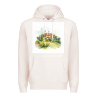 Pale Pink Italy Premium Hoodie - Unal Design