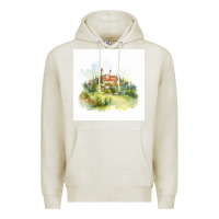 Oatmeal Heather Italy Premium Hoodie - Unal Design