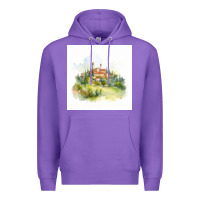 Purple Italy Premium Hoodie - Unal Design
