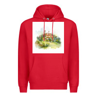 Red Italy Premium Hoodie - Unal Design