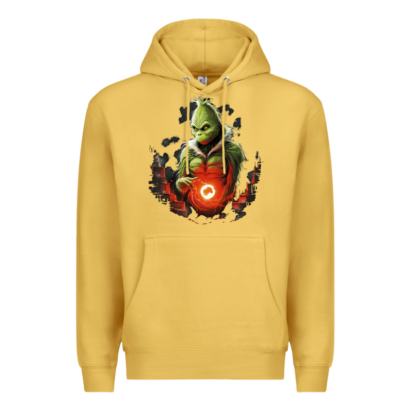 Grinch Premium Hoodie by Unal Design | Teevron