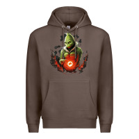 Coffee Grinch Premium Hoodie - Unal Design