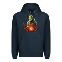 Navy Grinch Premium Hoodie - Unal Design