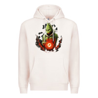 Pale Pink Grinch Premium Hoodie - Unal Design
