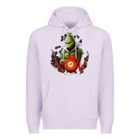Lilac Grinch Premium Hoodie - Unal Design