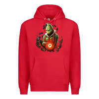 Red Grinch Premium Hoodie - Unal Design