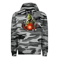 Slate Camo Grinch Premium Hoodie - Unal Design
