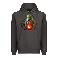 Smoke Grinch Premium Hoodie - Unal Design