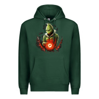 Sports Green Grinch Premium Hoodie - Unal Design