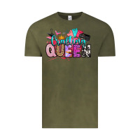 Vintage Olive crafting queen Vintage Tee - Artiststas