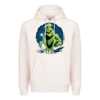 Pale Pink Grinch Premium Hoodie - Unal Design