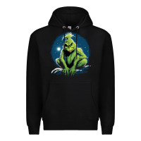 Black Grinch Premium Hoodie - Unal Design
