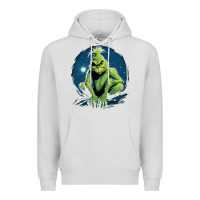 Dove Grey Grinch Premium Hoodie - Unal Design