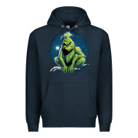 Navy Grinch Premium Hoodie - Unal Design
